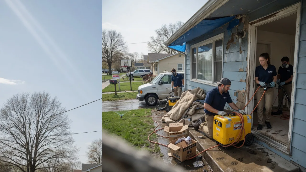 Basement Flood Cleanup in Ashcamp, KY near me